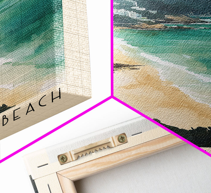St. Stephen's Beach, Hong Kong Watercolor Print, Vacation Gift, Hong Kong Wall Art, Beach Painting, Beach Decor, Beach Or Lakehouse Art