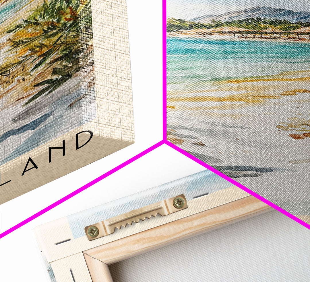 Tintipán Island, Colombia Watercolor Print, Vacation Gift, Colombia Wall Art, Vacation Wall Art, Vacatation Memories, Beach Decor, Beach Or Lakehouse Art