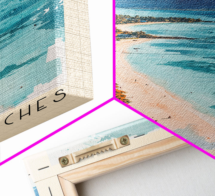 Trou aux Biches, Mauritius Watercolor Print, Vacation Gift, Mauritius Wall Art, Beach Painting, Beach Decor, Beach Or Lakehouse Art