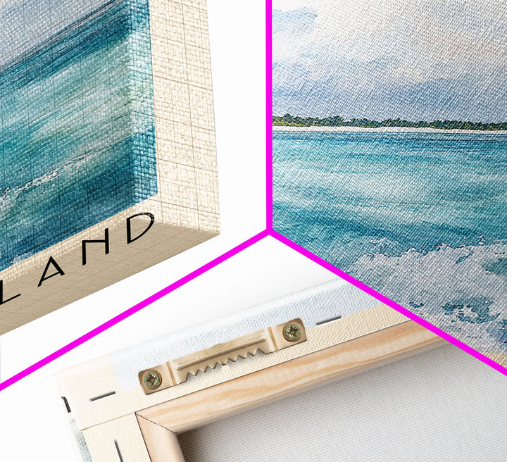 Ukulhas Island, Maldives Watercolor Print, Vacation Gift, Maldives Wall Art, Vacation Wall Art, Vacatation Memories, Beach Decor, Beach Or Lakehouse Art