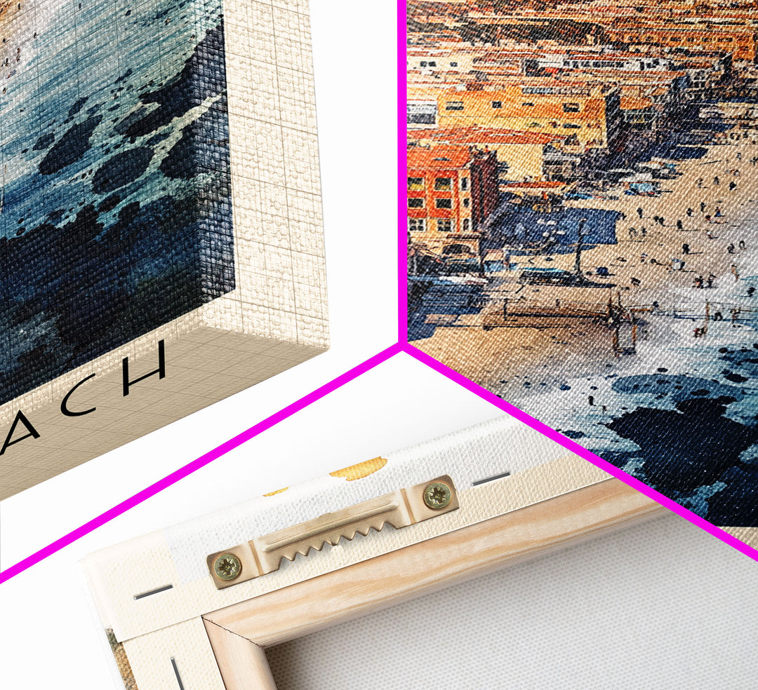 Venice Beach, California Watercolor Print, Vacation Gift, California Wall Art, Vacation Wall Art, Vacatation Memories, Beach Decor, Beach Or Lakehouse Art