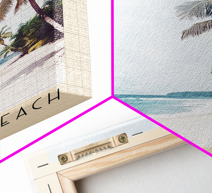 Ventanas Beach, Costa Rica Watercolor Print, Vacation Gift, Costa Rica Wall Art, Beach Painting, Beach Decor, Beach Or Lakehouse Art