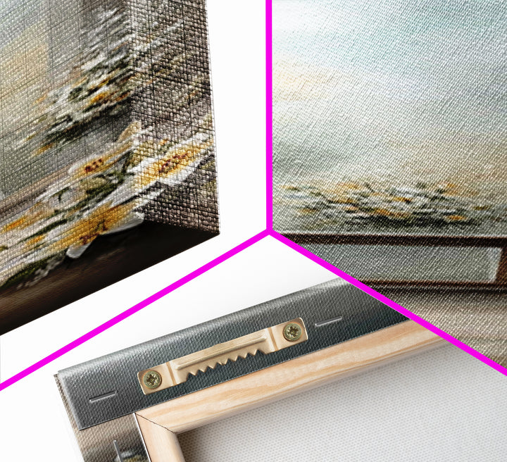 Altar of Grace - Framed Canvas Print - Narrow Art - Christian Art - Christian Wall Art - Christian Art Canvas - Christian Decoration