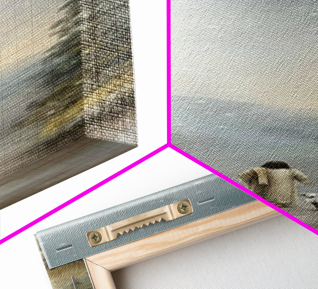 Gentle Shepherd – Framed Canvas Print – Narrow Art – Christian Art Canvas – Jesus Painting – Christian Wall Art – Christmas Art