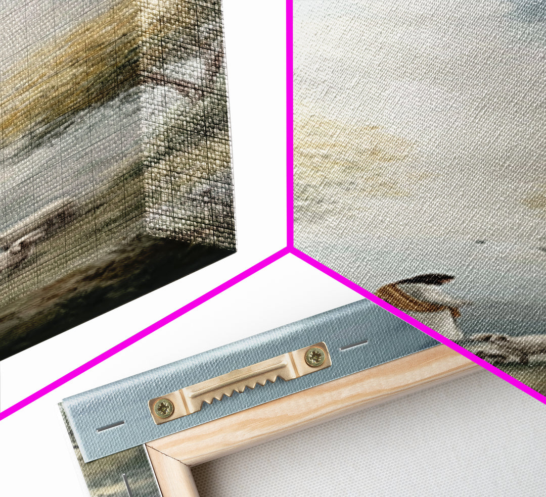 Gentle Shepherd – Framed Canvas Print – Narrow Art – Christian Art – Christian Wall Art – Jesus Painting – Christian Art Canvas – Christian