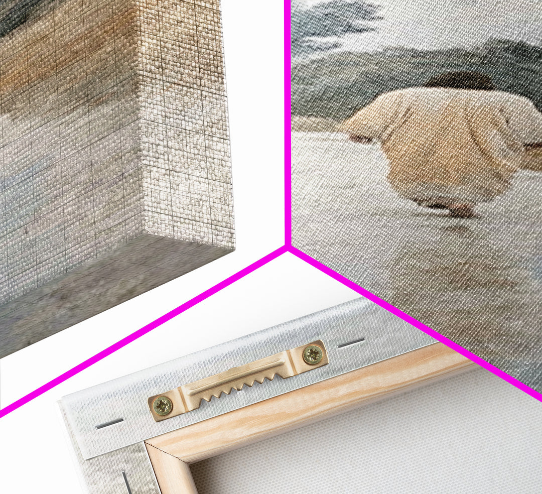 Journey Of Grace – Framed Canvas Print – Narrow Art – Christian Art Canvas – Christian Wall Art – Subtle Christian Art – Christmas Art