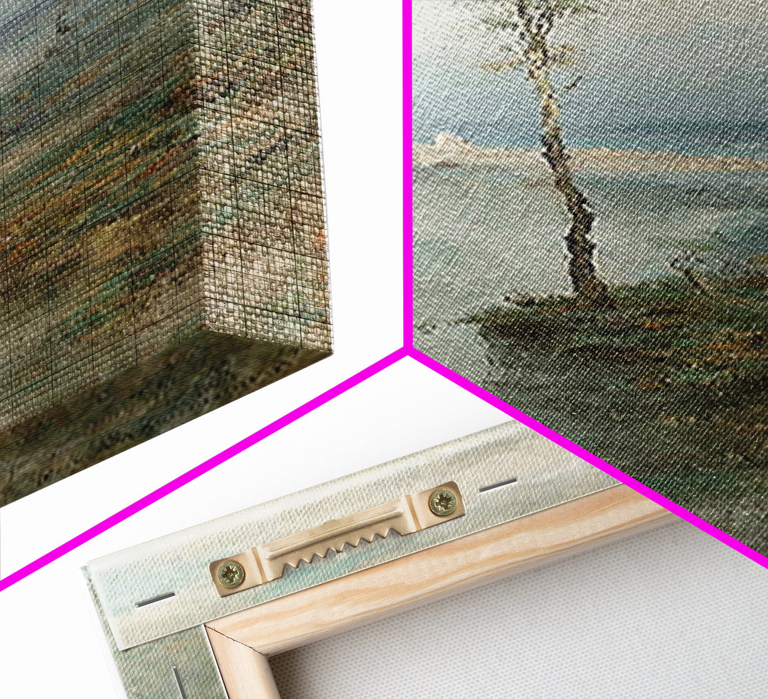 Horizon Of Grace – Framed Canvas Print – Narrow Art – Christian Wall Art – Vintage Christian Art – Christian Art Canvas – Christian Paintin