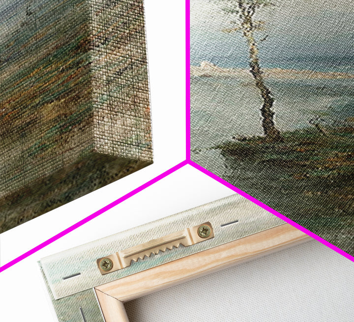 Horizon Of Grace – Framed Canvas Print – Narrow Art – Christian Wall Art – Vintage Christian Art – Christian Art Canvas – Christian Paintin