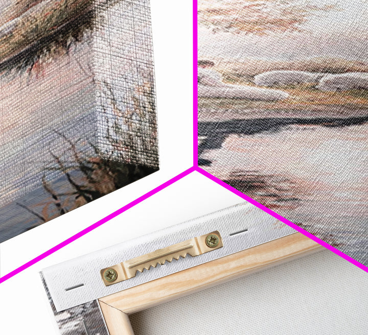 Open Field Reverence | Framed Canvas Print | Christian Art Canvas | Christian Art | Christian Wall Art | Tall Narrow Wall Art | Jesus Paint