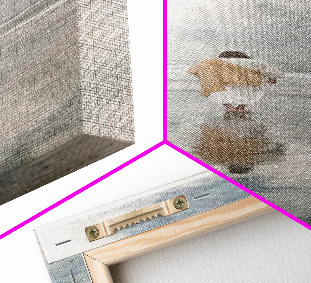 Morning Grace Tide – Framed Canvas Print – Christian Art – Skinny Art – Jesus Painting – Christian Art Canvas – Christmas Wall Art