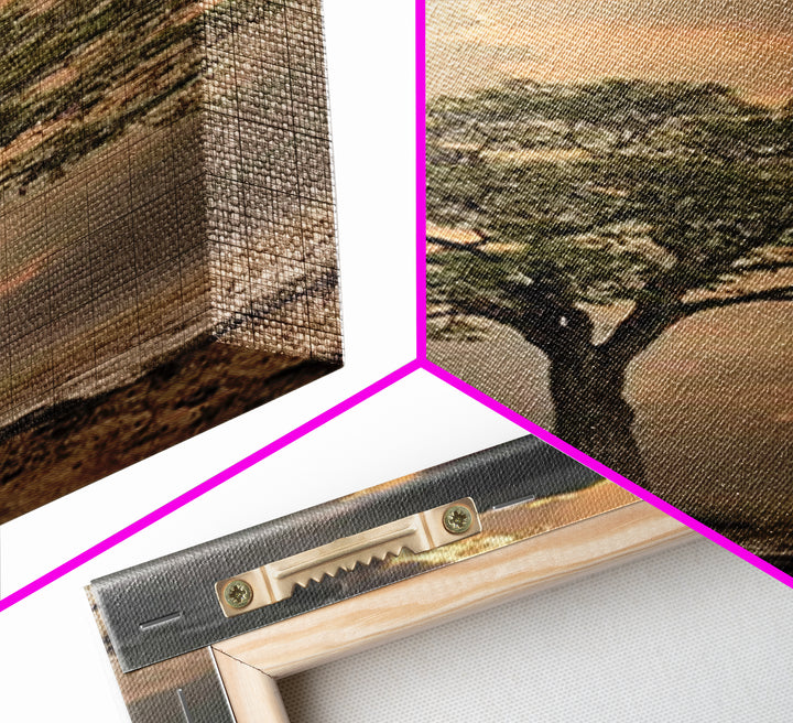 Rooted In Promise – Framed Canvas Print – Christian Art – Narrow Art – Christian Art Canvas – Christian Decorations – Christmas Art