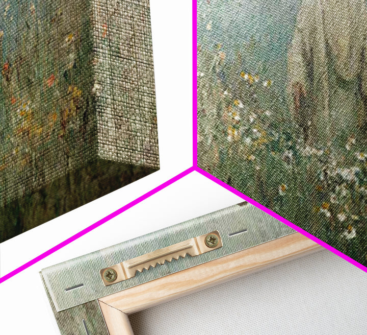 Radiant Shepherd Bloom – Framed Canvas Print – Christian Wall Art – Jesus Christ Painting – Christian Art Canvas – Christmas Art – Christia