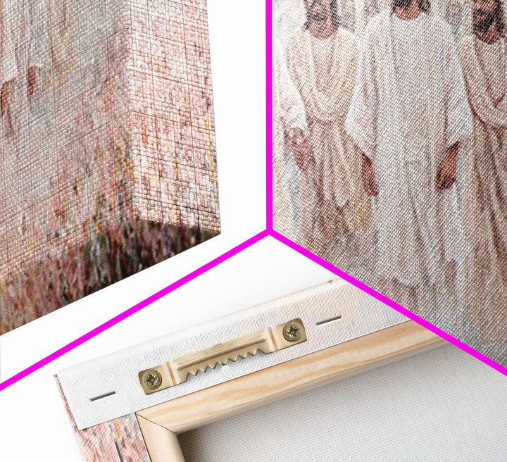 Eternal Walk – Framed Canvas Print – Christian Art – Christian Canvas – Jesus Painting – Christian Art Print – Christian Wall Art