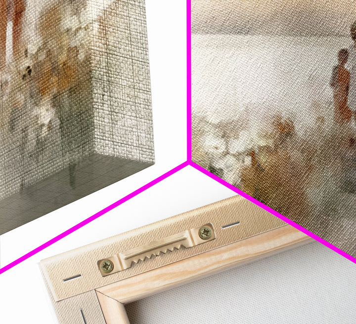 Horizon Of Grace – Framed Canvas Print – Christian Wall Art – Jesus Painting – Christian Art Canvas – Subtle Christian Art – Christian Chri