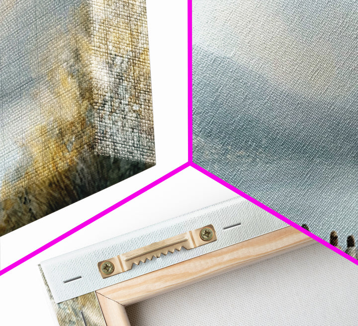 Harbor Of Light – Framed Canvas Print – Christian Art Canvas – Christian Wall Art – Jesus Painting – Modern Christian Art – Christmas Art P
