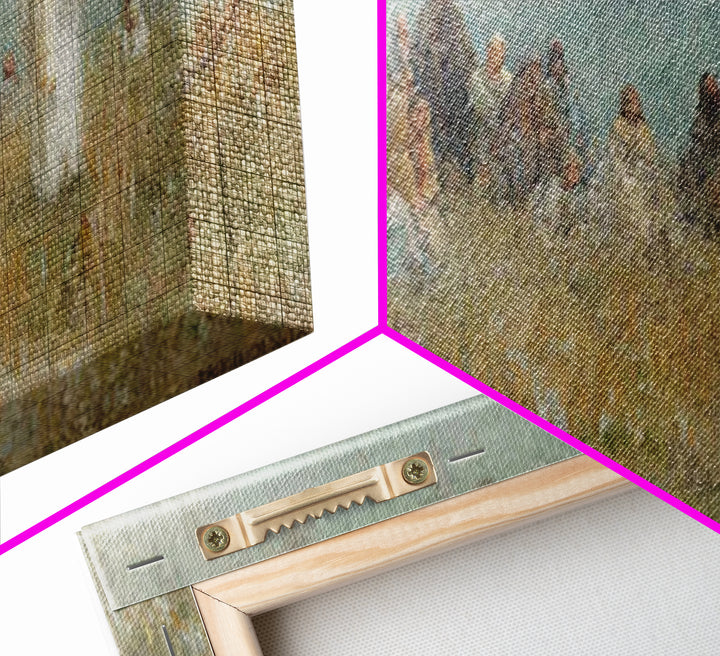 Horizon Of Grace – Framed Canvas Print – Christian Wall Art – Christian Art Work – Jesus Painting – Large Christian Art – Christian Christm