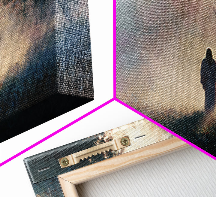 Dawn Of Grace | Framed Canvas Print | Christian Art | Christian Wall Art | Jesus Painting | Christian Christmas Art | Christian Canvas Art
