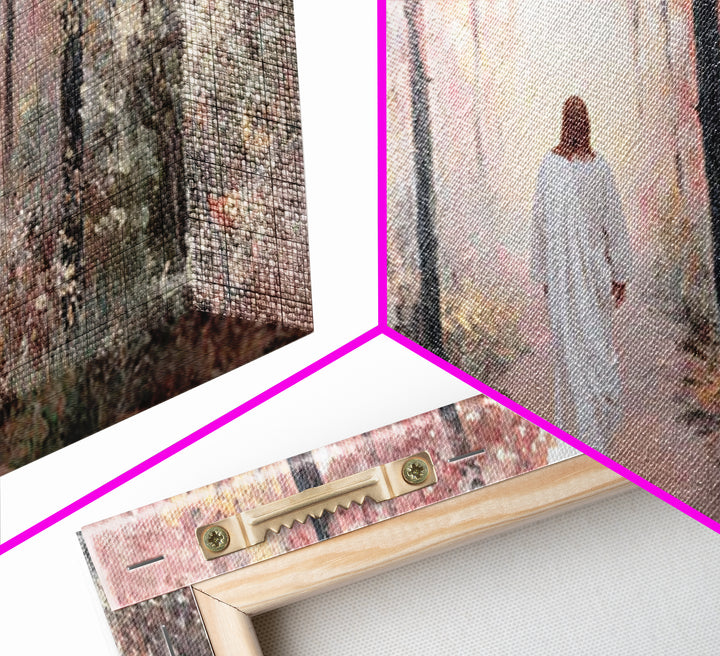 Light Of Peace – Framed Canvas Print – Christian Wall Art – Christian Art Canvas – Jesus Painting – Christian Art – Christmas Art
