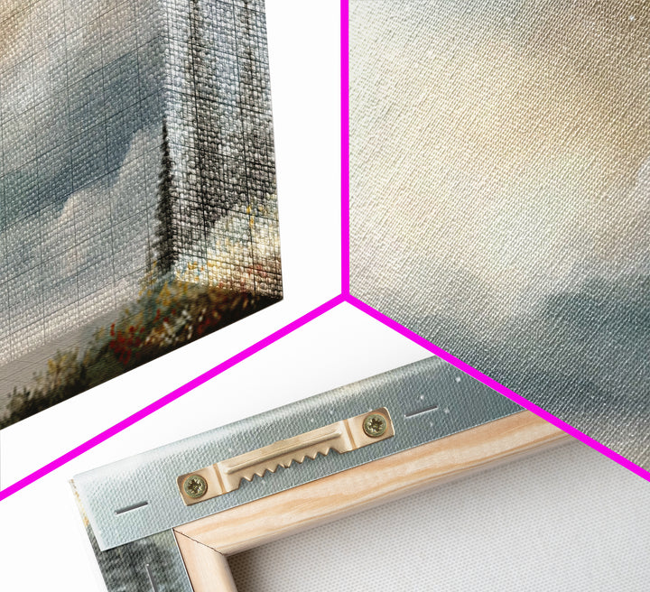 Heaven’s Horizon - Framed Canvas Print - Modern Christian Art - Christian Wall Art - Christian Art Print - Christian Gift
