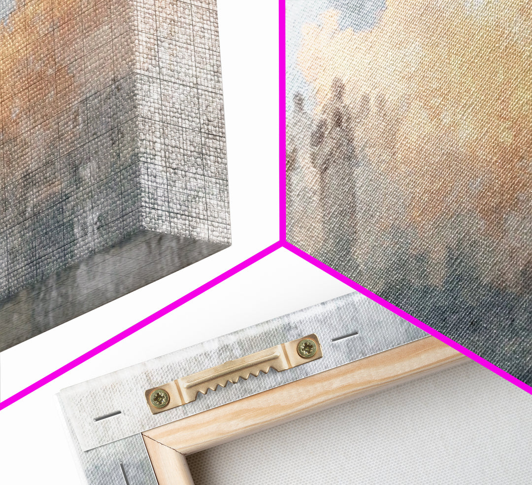 Risen Glory | Framed Canvas Print | Jesus Painting | Christian Wall Art | Christian Art Canvas | Modern Christian Painting | Christian Chri