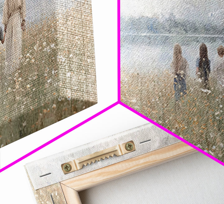 Guided Meadow | Framed Canvas Print | Christian Art Canvas | Christian Wall Art | Christian Decor | Christian Painting | Christian Art Prin