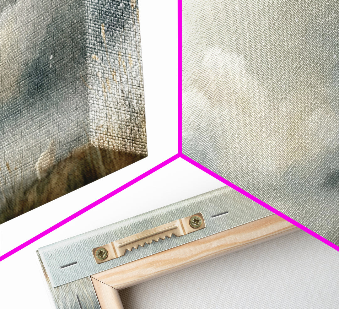Silent Flock Light – Framed Canvas Print – Christian Wall Art – Christian Art Canvas – Christian Art – Subtle Christian Art – Christmas Art