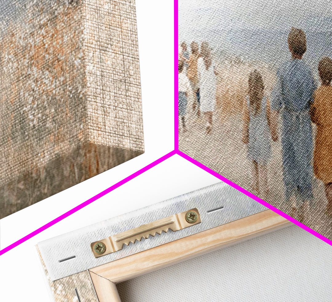 Springtime Hope – Framed Canvas Print – Christian Wall Art – Christian Art Canvas – Jesus Painting – Christian Decor – Christian Gift – Chr