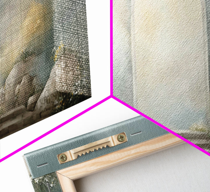 Heaven’s Gate – Framed Canvas Print – Christian Art Canvas – Christian Wall Art – Subtle Christian Art – Christian Decoration – Christian A