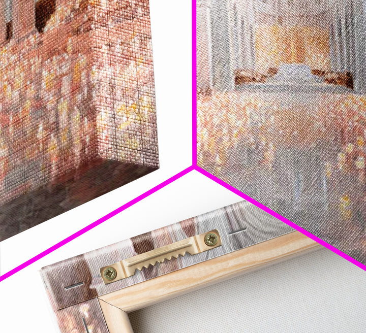 Sanctuary Of Light – Framed Canvas Print – Christian Wall Art – Christian Art Canvas – Christmas Art – Jesus Painting – Christian Decoratio