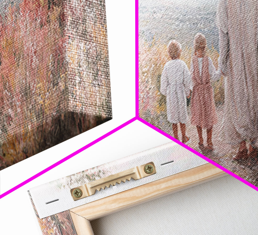 Morning Of Hope – Framed Canvas Print – Christian Art Canvas – Christian Art – Christian Wall Art – Jesus Painting – Christian Gift Ideas