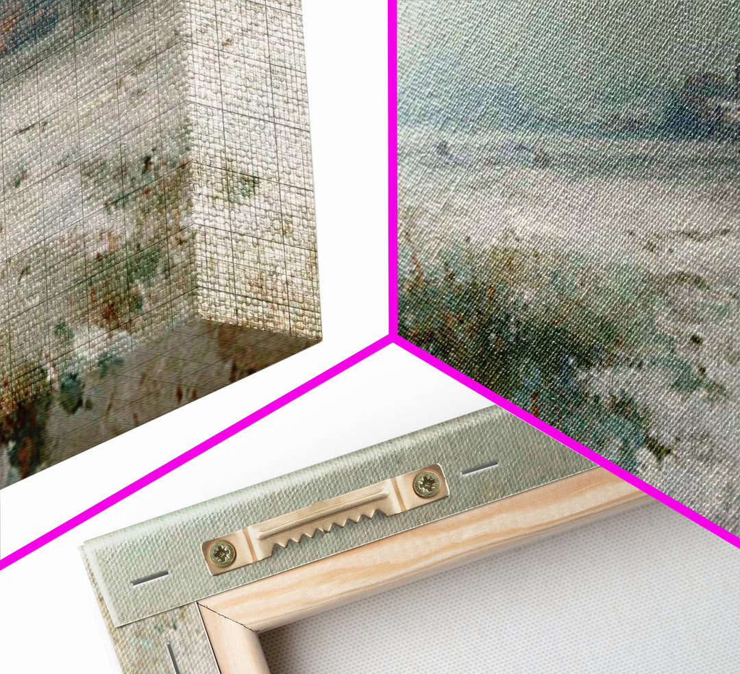 Silent Redemption – Framed Canvas Print – Christian Art Canvas – Vintage Christian Art – Christian Wall Art – Moody Christmas Art