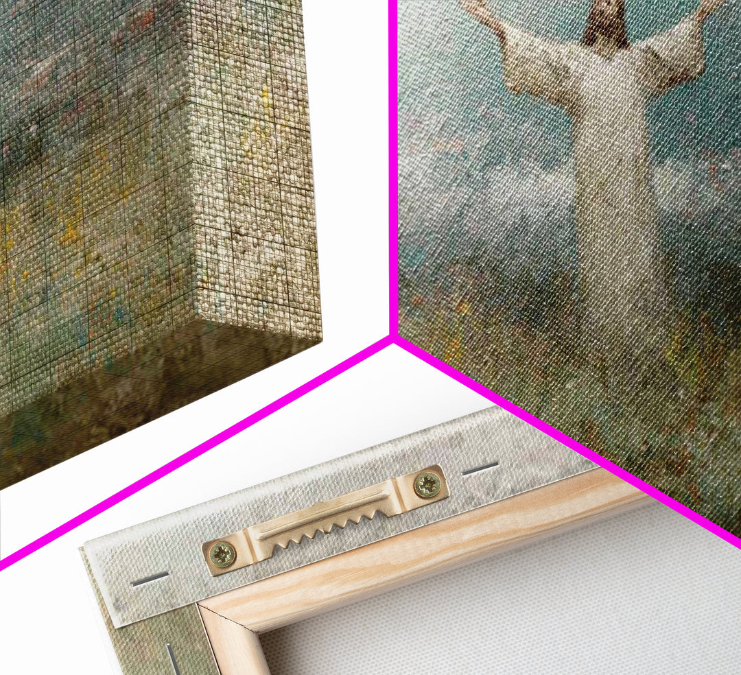 Valley Of Hope - Framed Canvas Print - Christian Wall Art - Christian Art Canvas - Christian Painting - Jesus Painting - Christian Decor