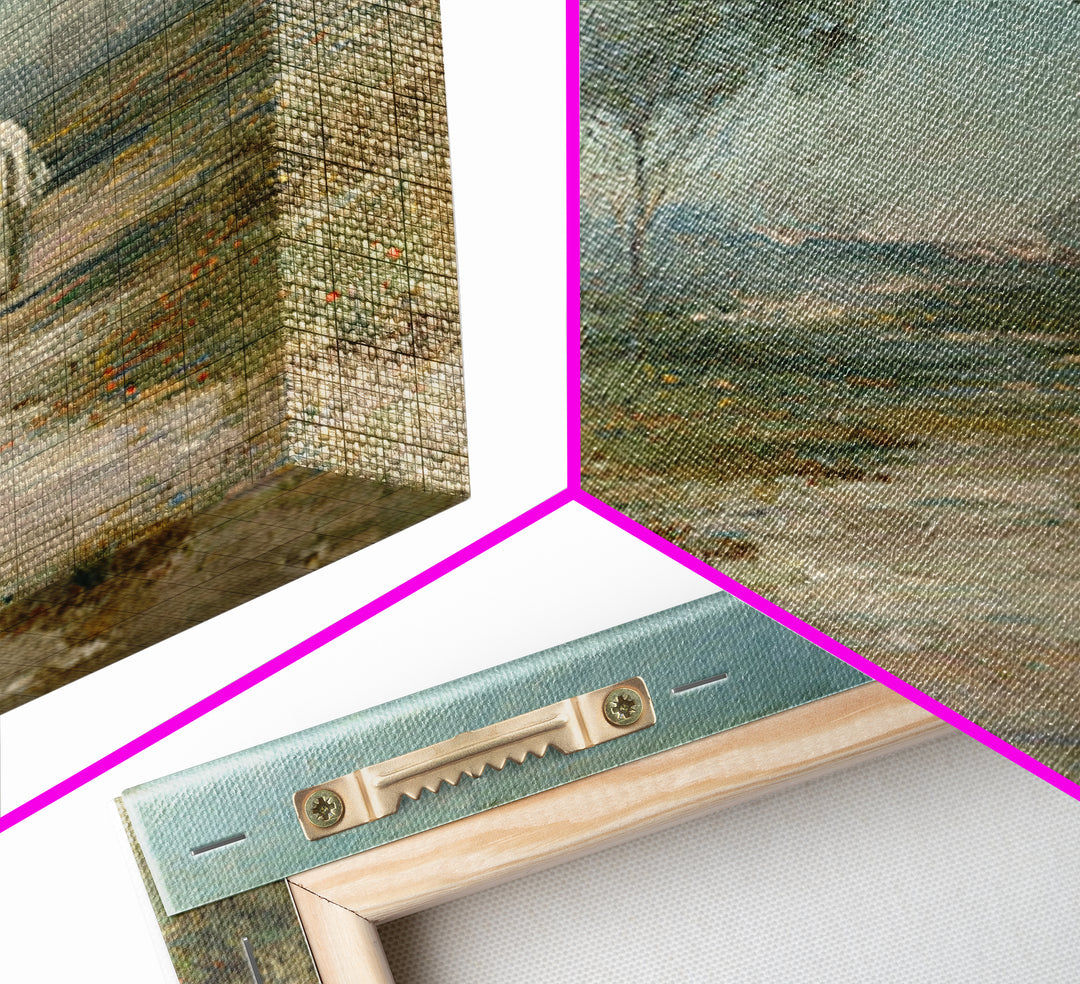 Crossroad Calling – Framed Canvas Print – Christian Art Canvas – Christian Wall Art – Christian Painting – Unique Christian Art