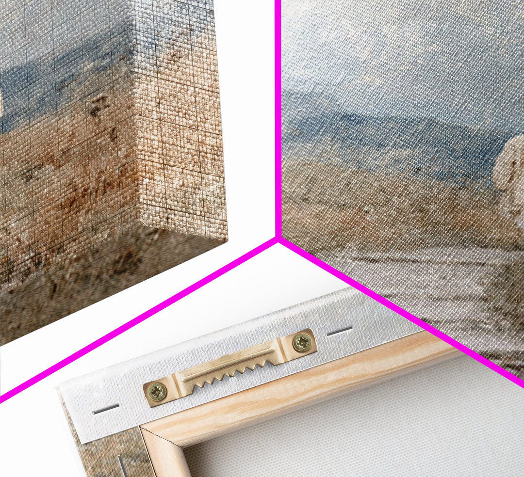 Wilderness Promise – Framed Canvas Print – Christian Wall Art – Christian Art Canvas – Jesus Painting – Subtle Christian Art – Christian Gi