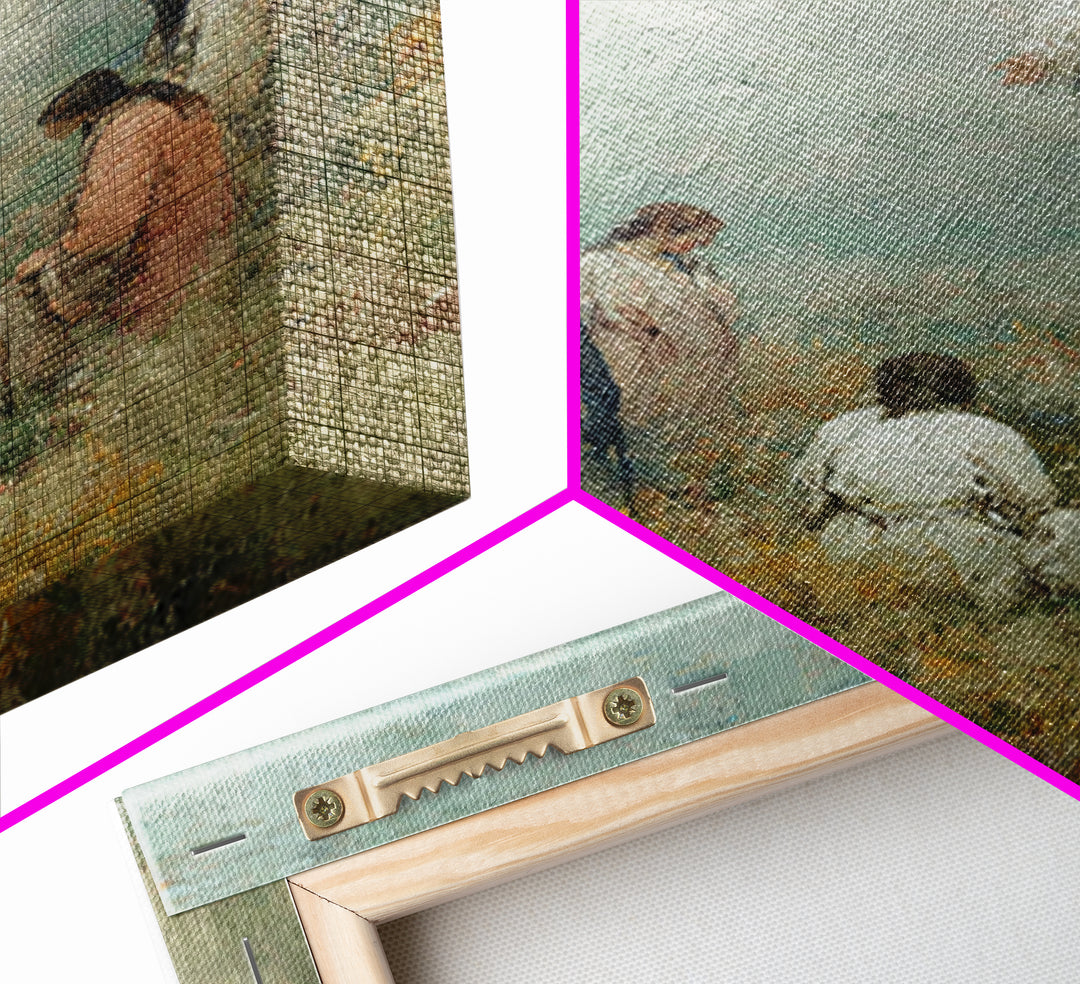 Cloudrise Communion, Framed Canvas Print, Christian Wall Art, Christian Art Canvas, Jesus Painting, Christian Art, Christian Decor, Subtle