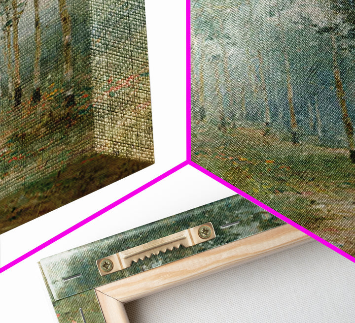 Forest Of Peace – Framed Canvas Print – Christian Wall Art – Christian Art Canvas – Pastoral Scenery – Christian Decor For Home