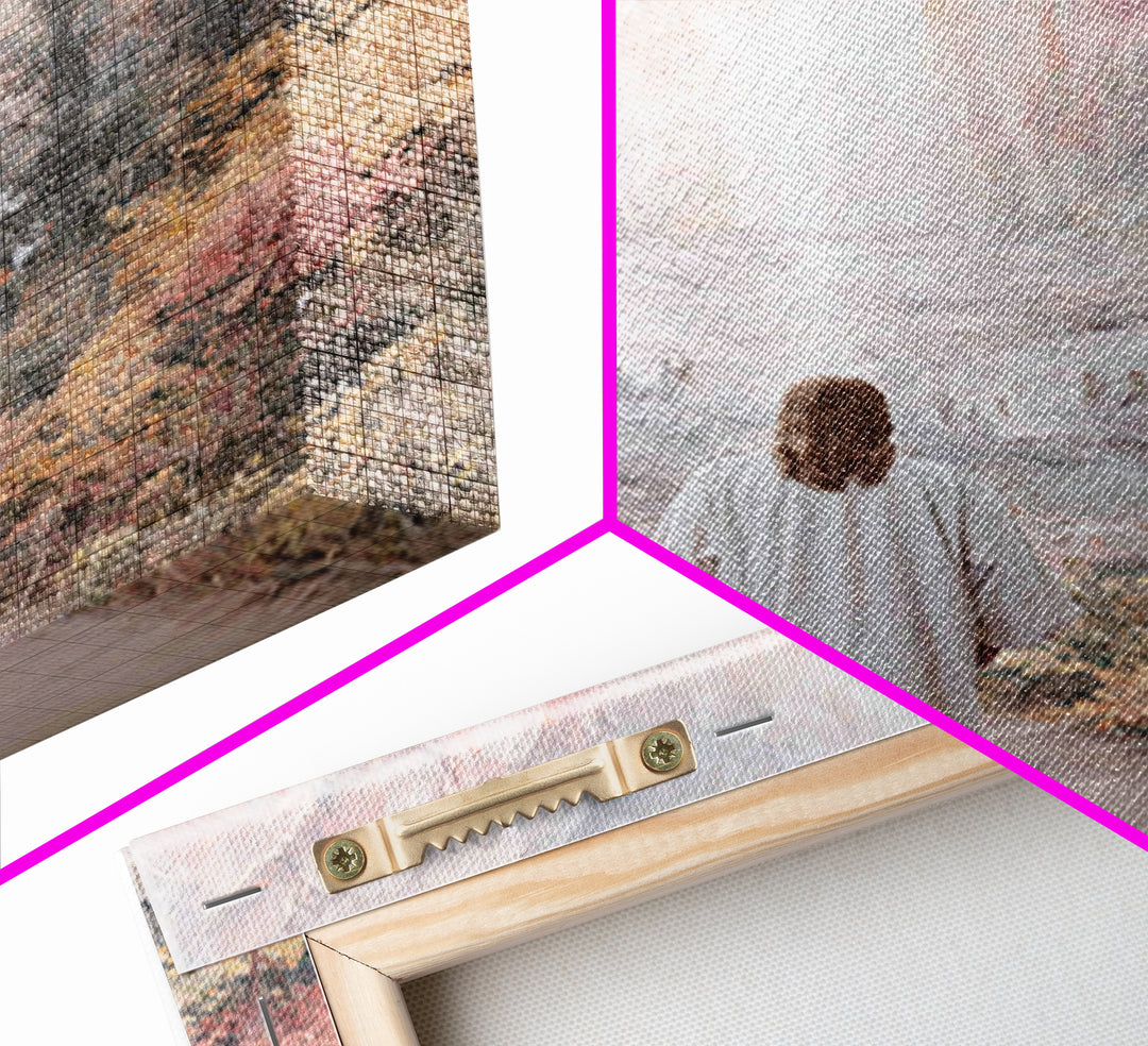 Celestial Path – Framed Canvas Print – Christian Wall Art – Jesus Painting – Christian Art Canvas – Christmas Art – Christian Decor