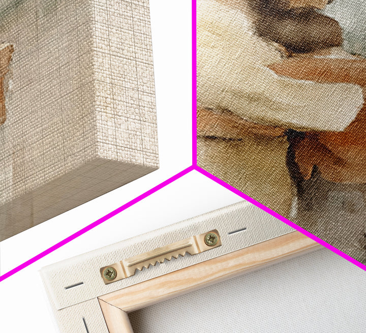 Everlasting Embrace – Framed Canvas Print – Christian Wall Art – Christian Art Canvas – Jesus Painting – Christian Art Print – Subtle Chris