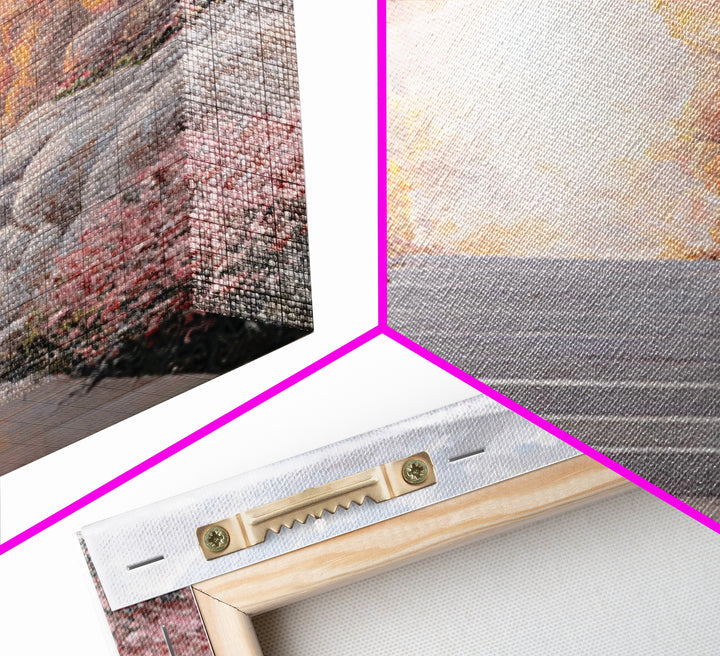Stairway To Light - Framed Canvas Print - Christian Wall Art - Christian Art Painting - Large Christian Art - Christian Canvas Art - Christ