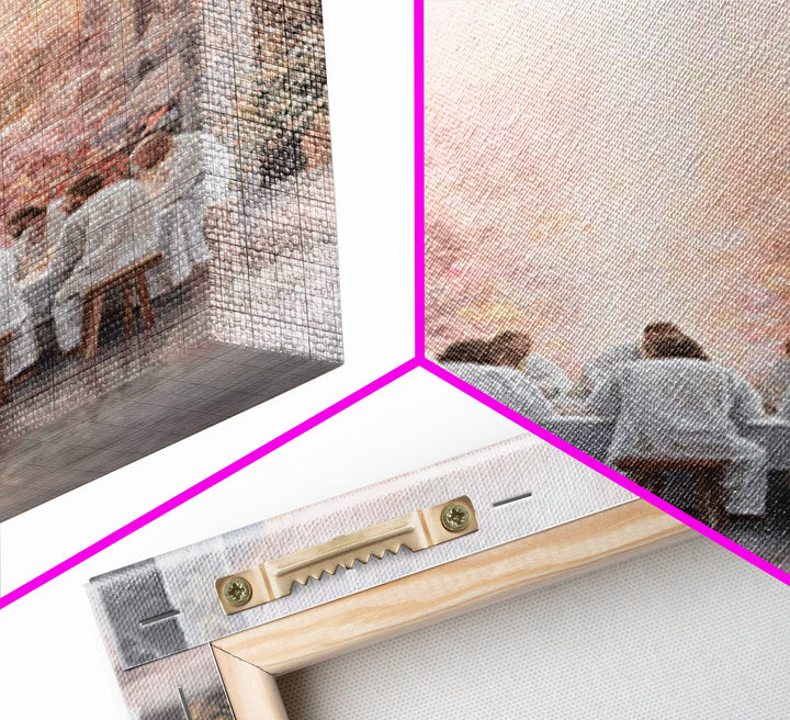 Bread Of Presence | Framed Canvas Print | Christian Art Canvas | Christian Wall Art | Christian Decor | Jesus Painting | Christian Gift | R