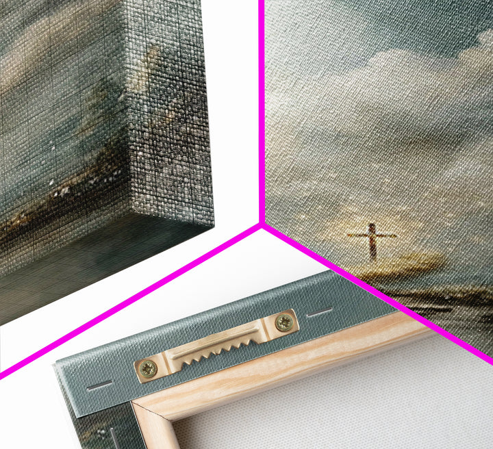 Path Of Glory – Framed Canvas Print – Christian Wall Art – Christian Art Canvas – Christian Paintings – Moody Christian Art