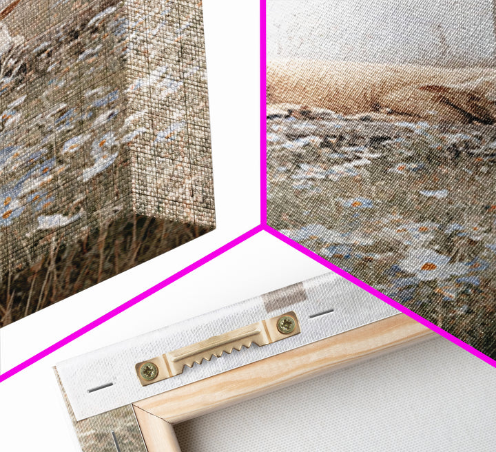 Resting Hope – Framed Canvas Print – Christian Wall Art – Christian Art Canvas – Subtle Christian Art – Christian Art Gift – Christian Deco