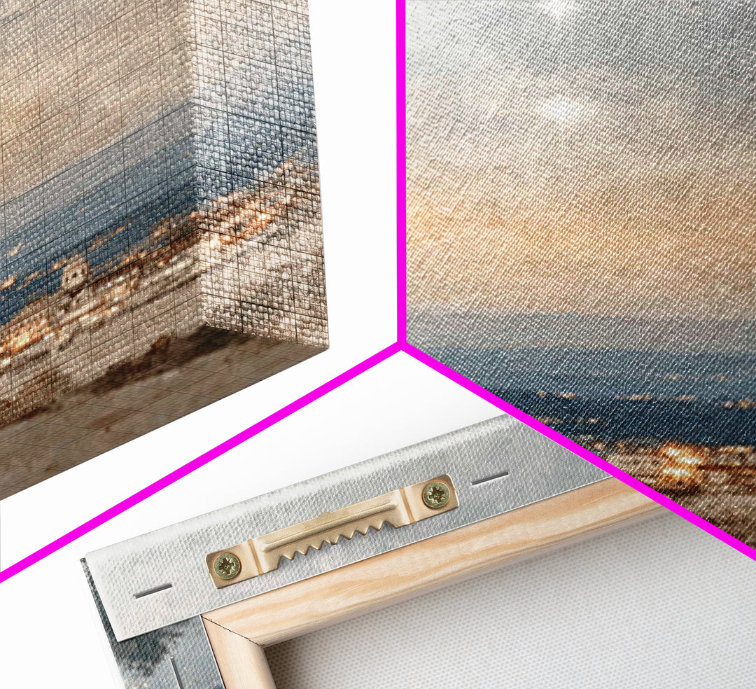 Holy Dawn – Framed Canvas Print – Christian Art Prints – Christmas Canvas Wall Art – Christian Wall Art – Subtle Christian Art