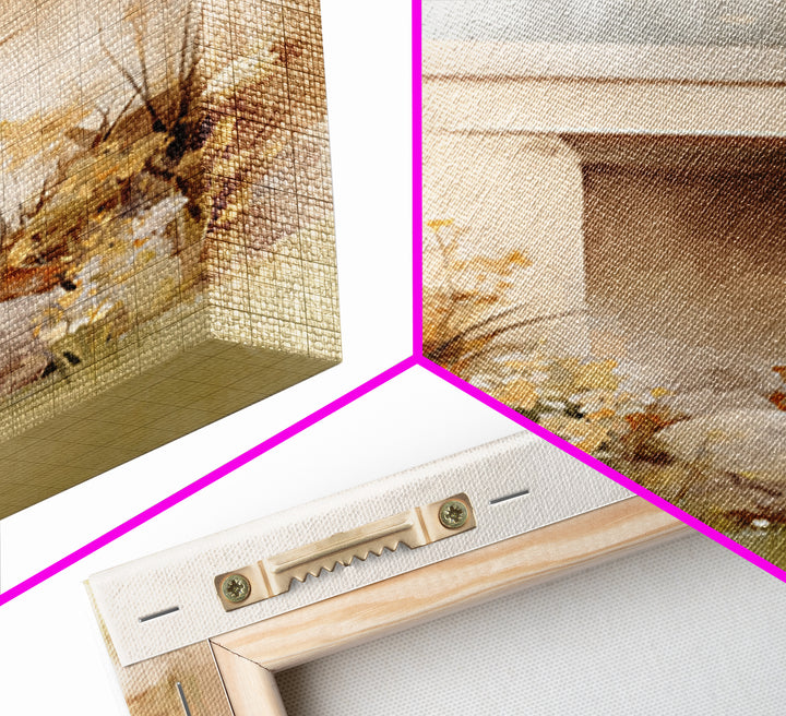 Graceful Stillness – Framed Canvas Print – Christian Art Work – Christian Wall Art – Jesus Painting – Modern Christian Art