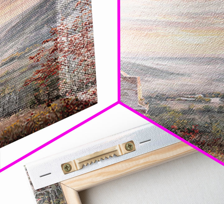Bell Valley Dawn – Framed Canvas Print – Christian Wall Art – Christian Art Canvas – Christian Gift – Christian Decor