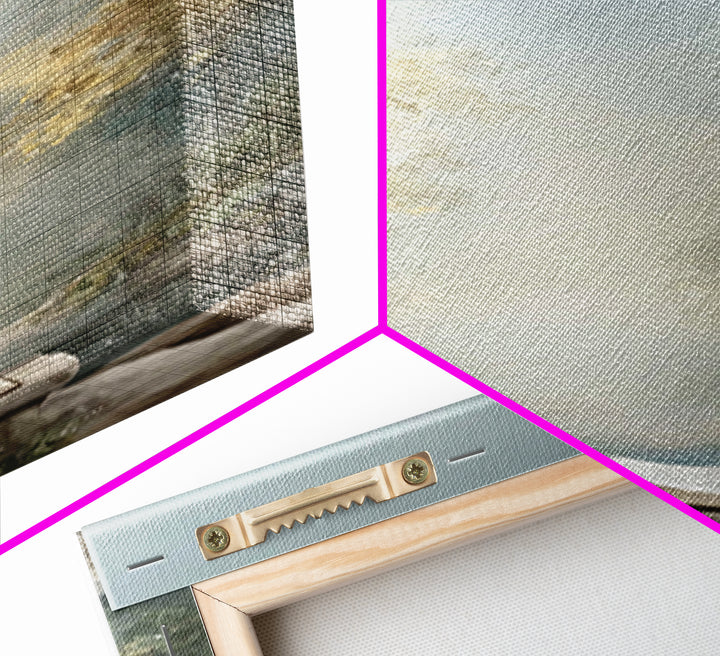Path Of The Word – Framed Canvas Print – Christian Wall Art – Christian Art Canvas – Christian Gift – Subtle Christian Art