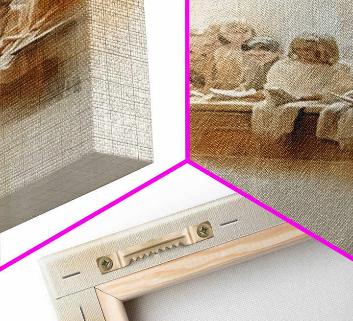 Children Of Light – Framed Canvas Print – Christian Wall Art – Christian Art Canvas – Christian Gift – Christian Art Prints