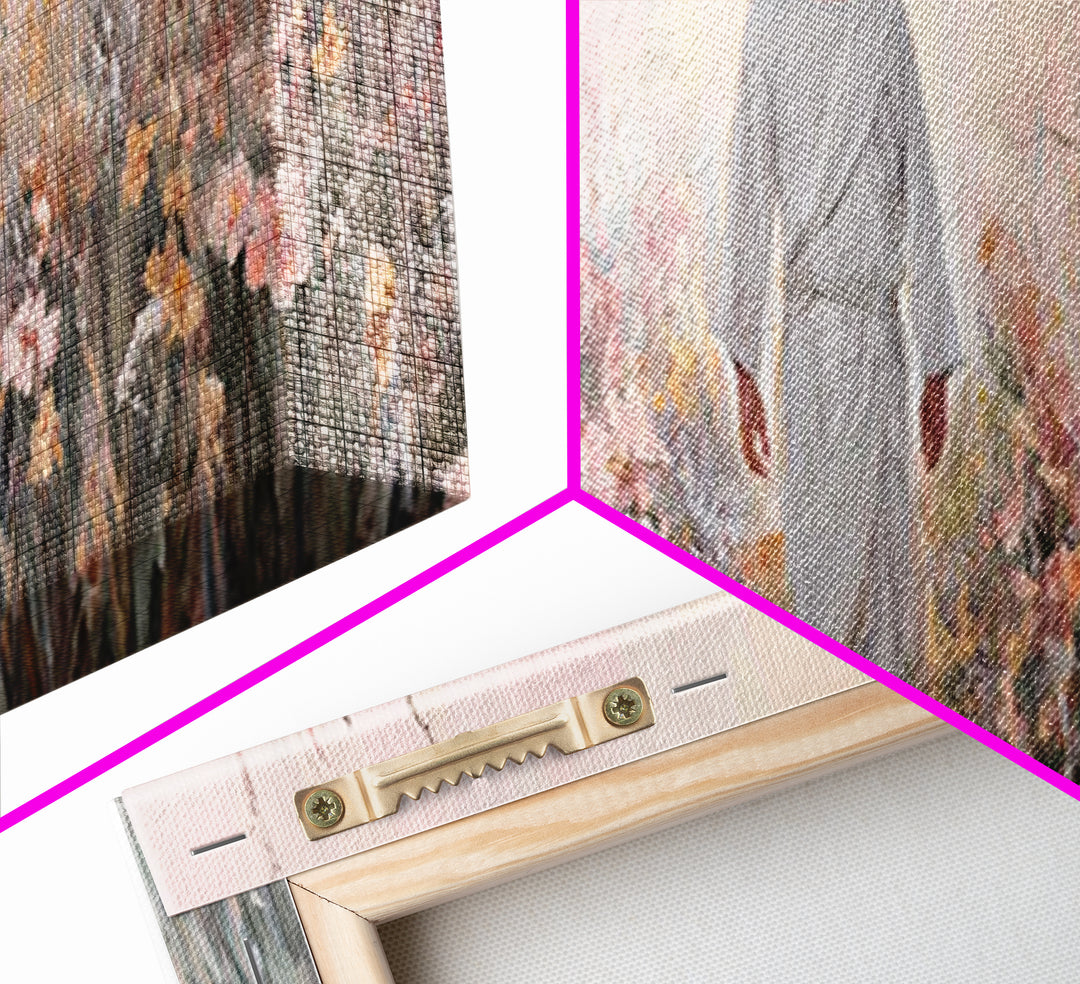 Path Of Renewal – Framed Canvas Print – Panoramic Painting – Christian Wall Art – Jesus Painting – Christian Art Canvas – Modern Christian