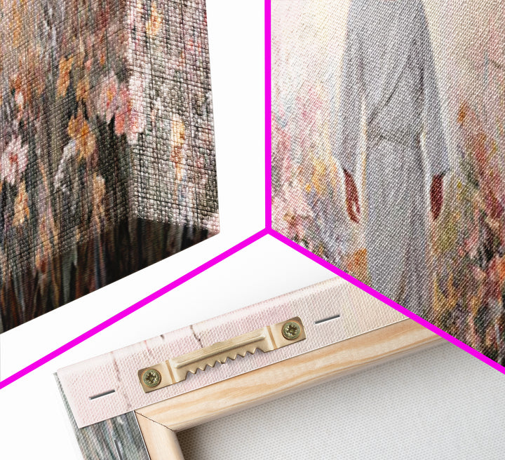 Path Of Renewal – Framed Canvas Print – Panoramic Painting – Christian Wall Art – Jesus Painting – Christian Art Canvas – Modern Christian