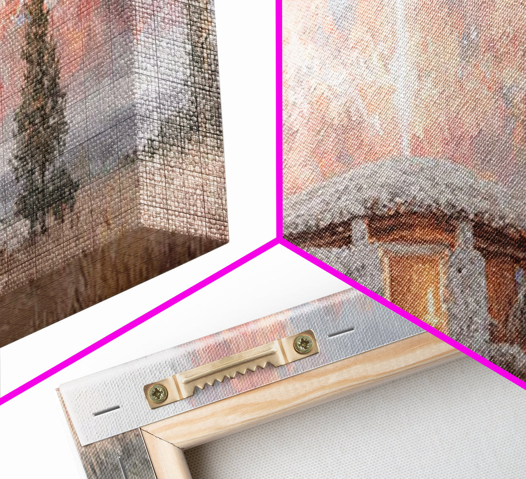 Radiant Promise – Framed Canvas Print – Panoramic Painting – Christian Art – Modern Christian Art – Christmas Art Framed – Jesus Painting